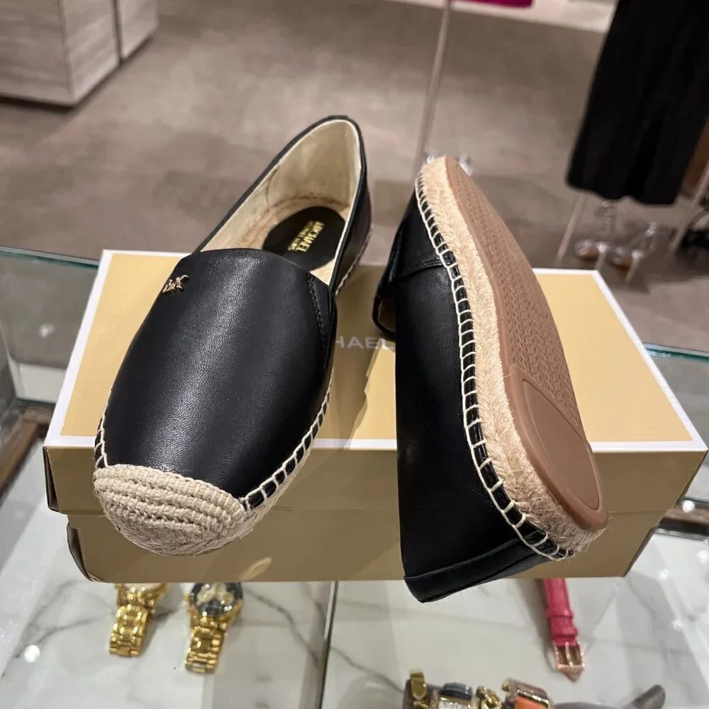 Kendrick Leather Slip-On Espadrille Size7 - Picture 4 of 7